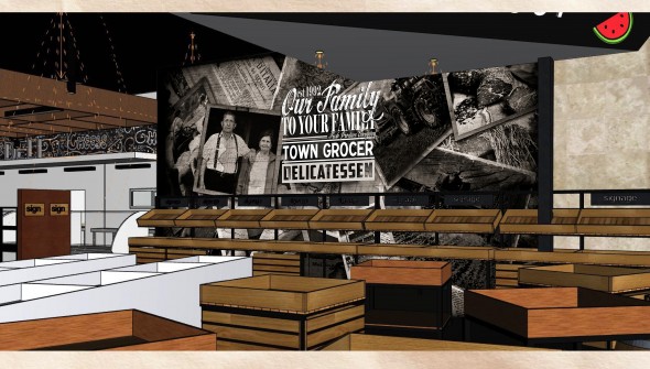 TOWN GROCER FRUIT SHOP FITOUT