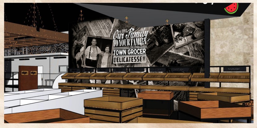 TOWN GROCER FRUIT SHOP FITOUT